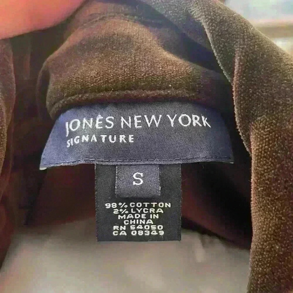 Jones New York Signature Small Brown Jacket - Picture 7 of 7